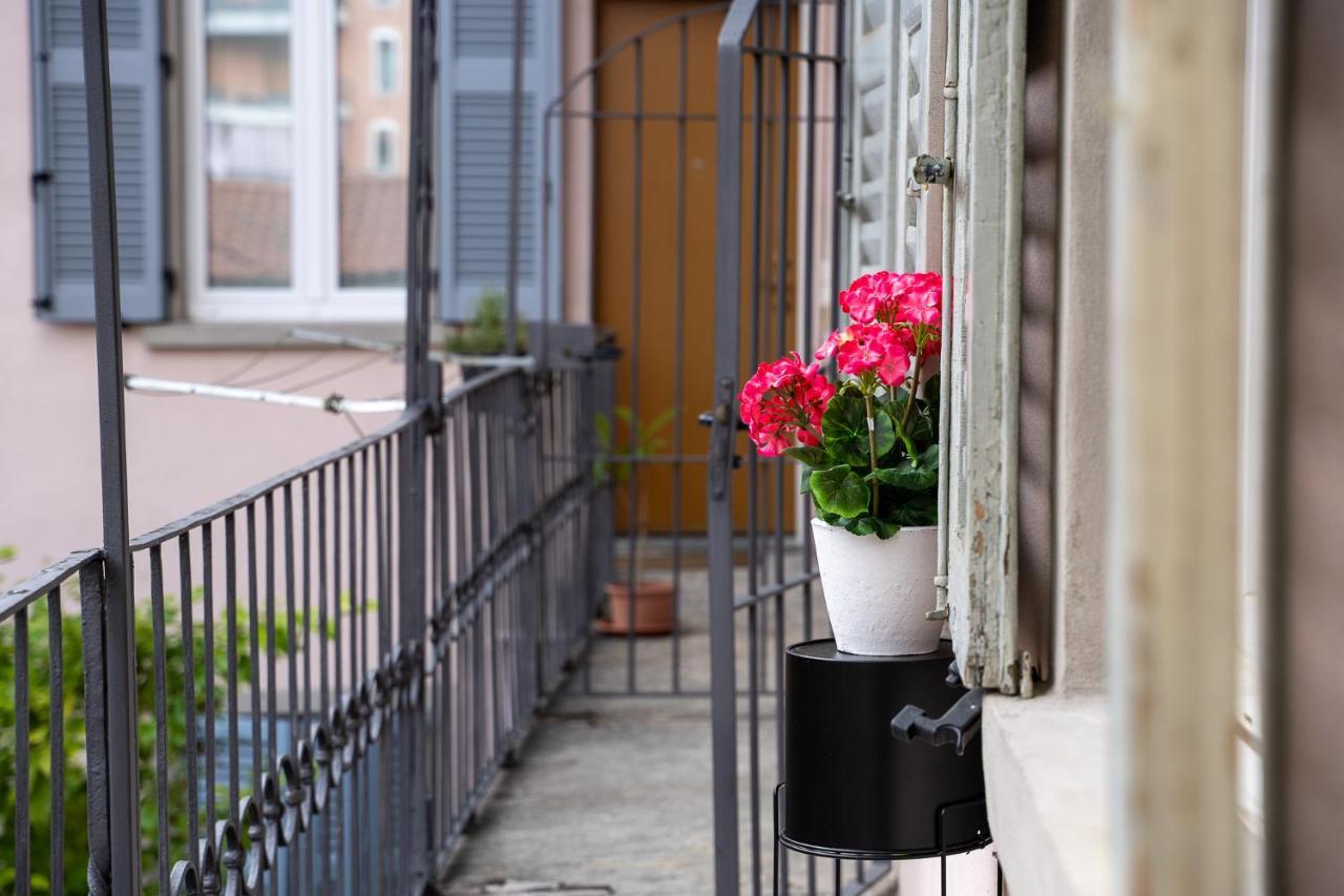 Portatorre Suite, A Charming Apartment In The Heart Of Como, Free Private Parking, Air Conditioning & More! Exteriér fotografie
